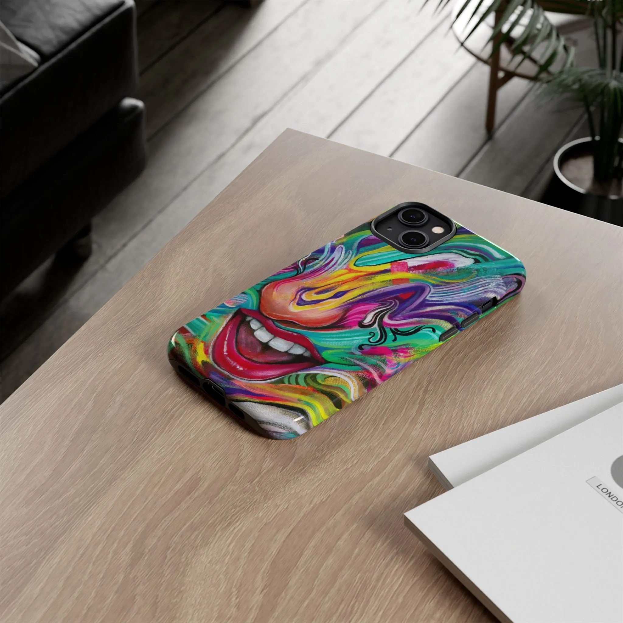 TURN IT UP PHONE CASE BY CHAYA AV (IPHONE GALAXY PIXEL)