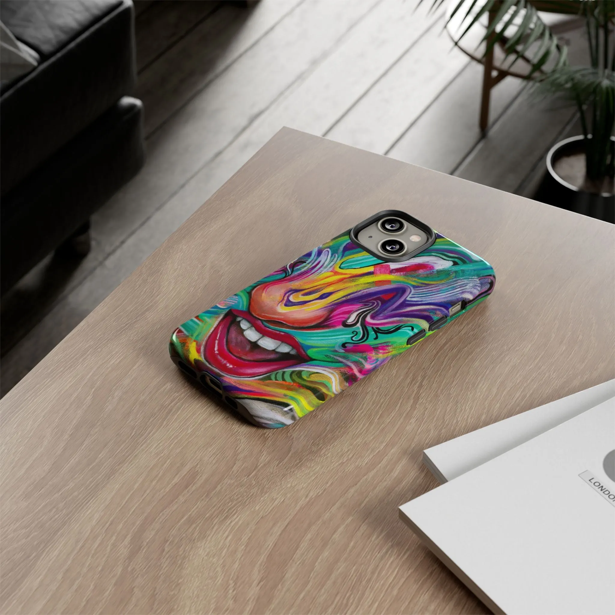 TURN IT UP PHONE CASE BY CHAYA AV (IPHONE GALAXY PIXEL)