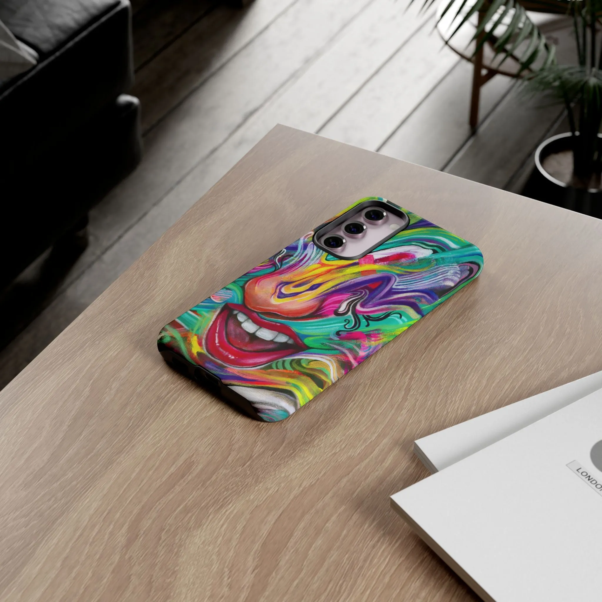 TURN IT UP PHONE CASE BY CHAYA AV (IPHONE GALAXY PIXEL)