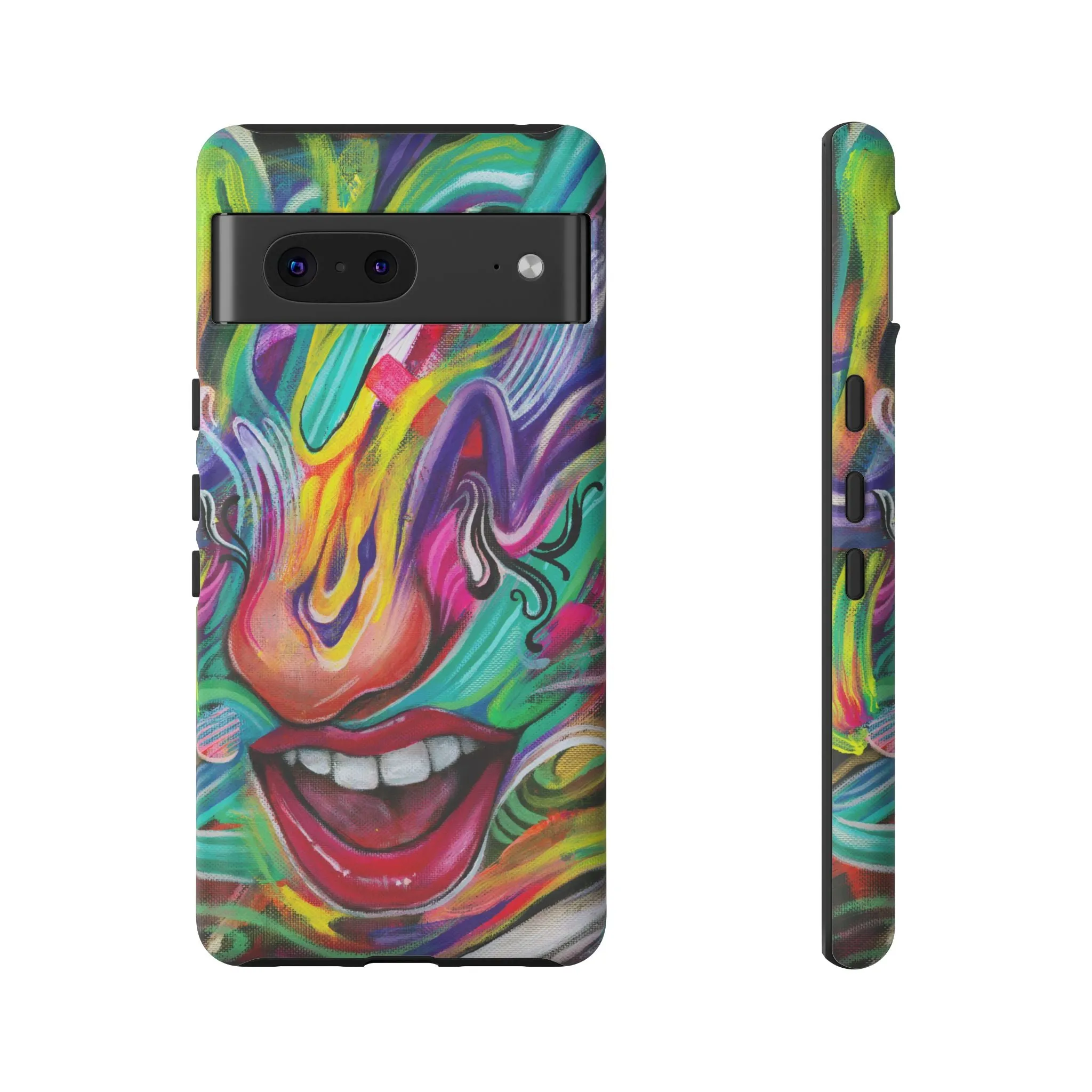 TURN IT UP PHONE CASE BY CHAYA AV (IPHONE GALAXY PIXEL)