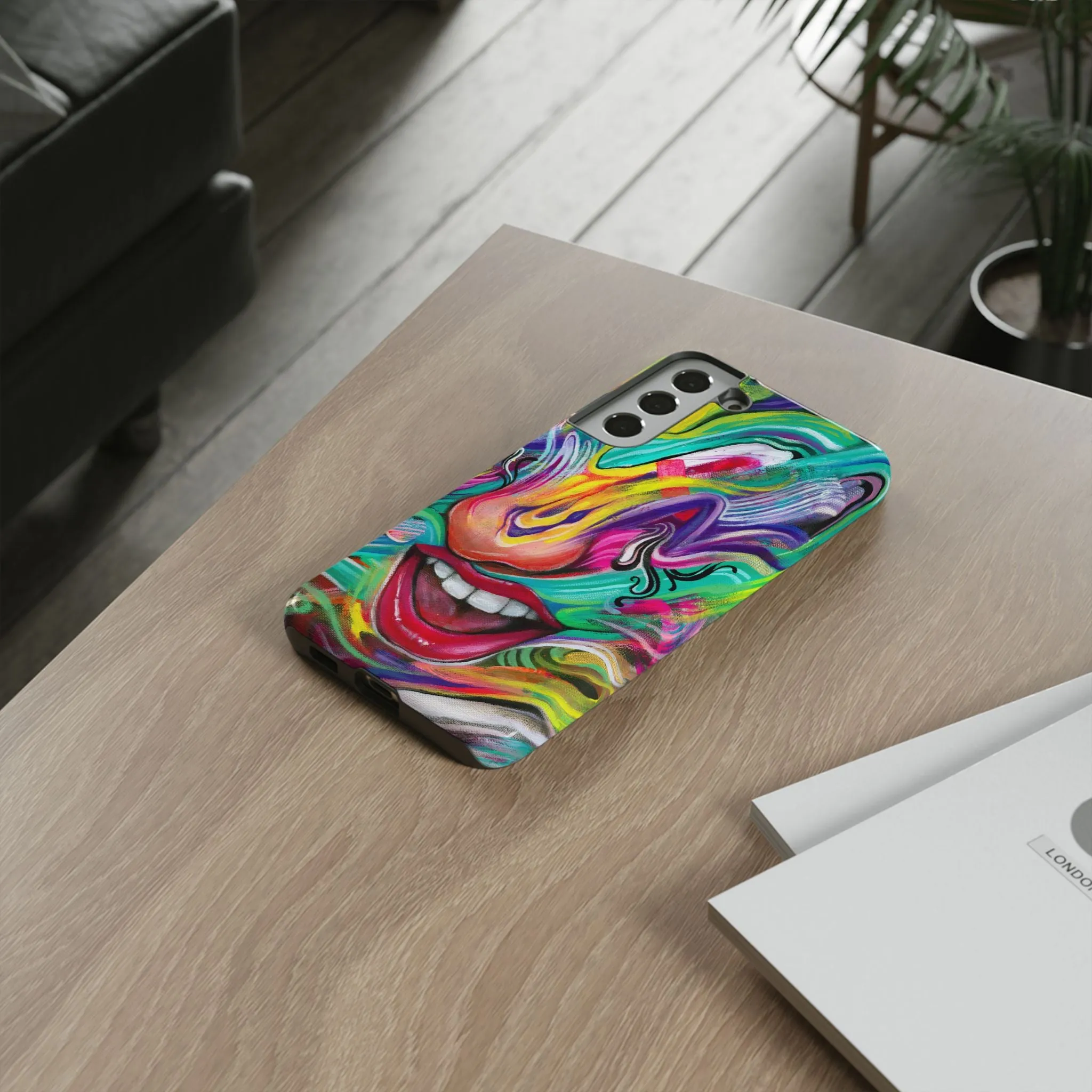 TURN IT UP PHONE CASE BY CHAYA AV (IPHONE GALAXY PIXEL)