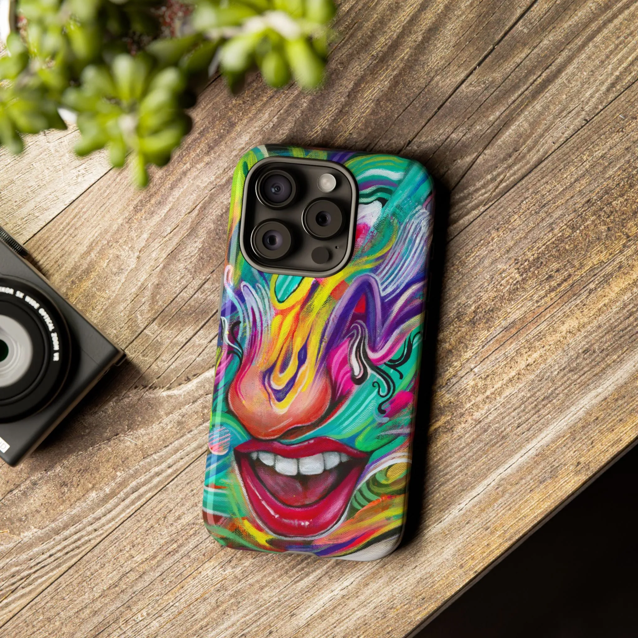 TURN IT UP PHONE CASE BY CHAYA AV (IPHONE GALAXY PIXEL)