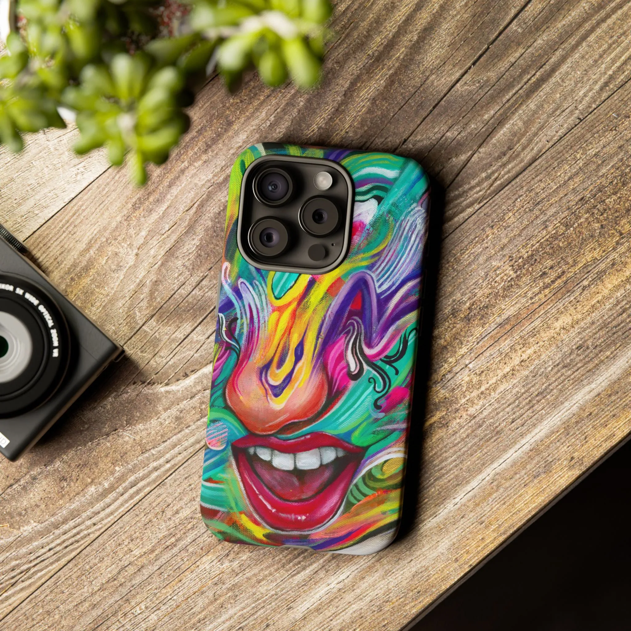 TURN IT UP PHONE CASE BY CHAYA AV (IPHONE GALAXY PIXEL)