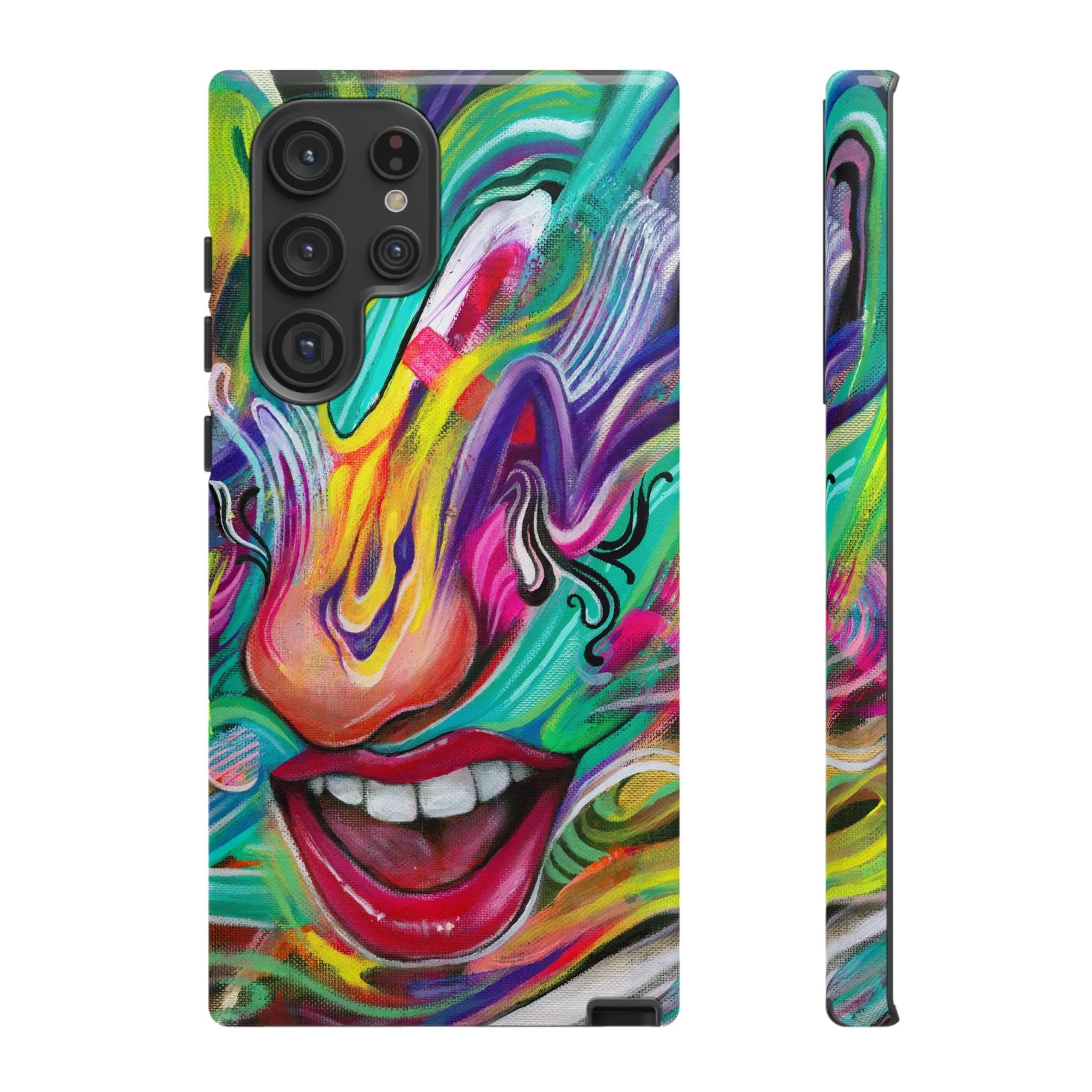 TURN IT UP PHONE CASE BY CHAYA AV (IPHONE GALAXY PIXEL)