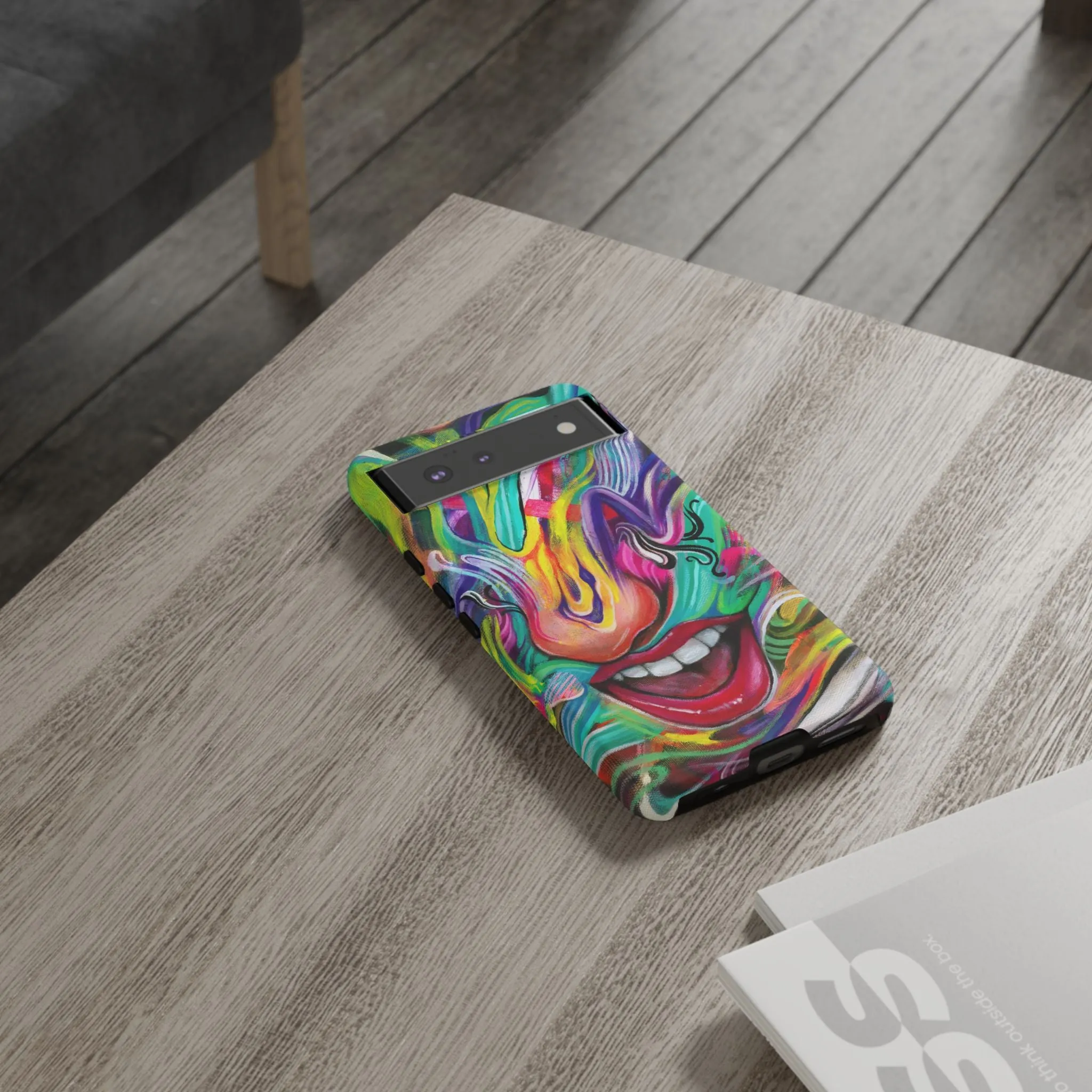 TURN IT UP PHONE CASE BY CHAYA AV (IPHONE GALAXY PIXEL)