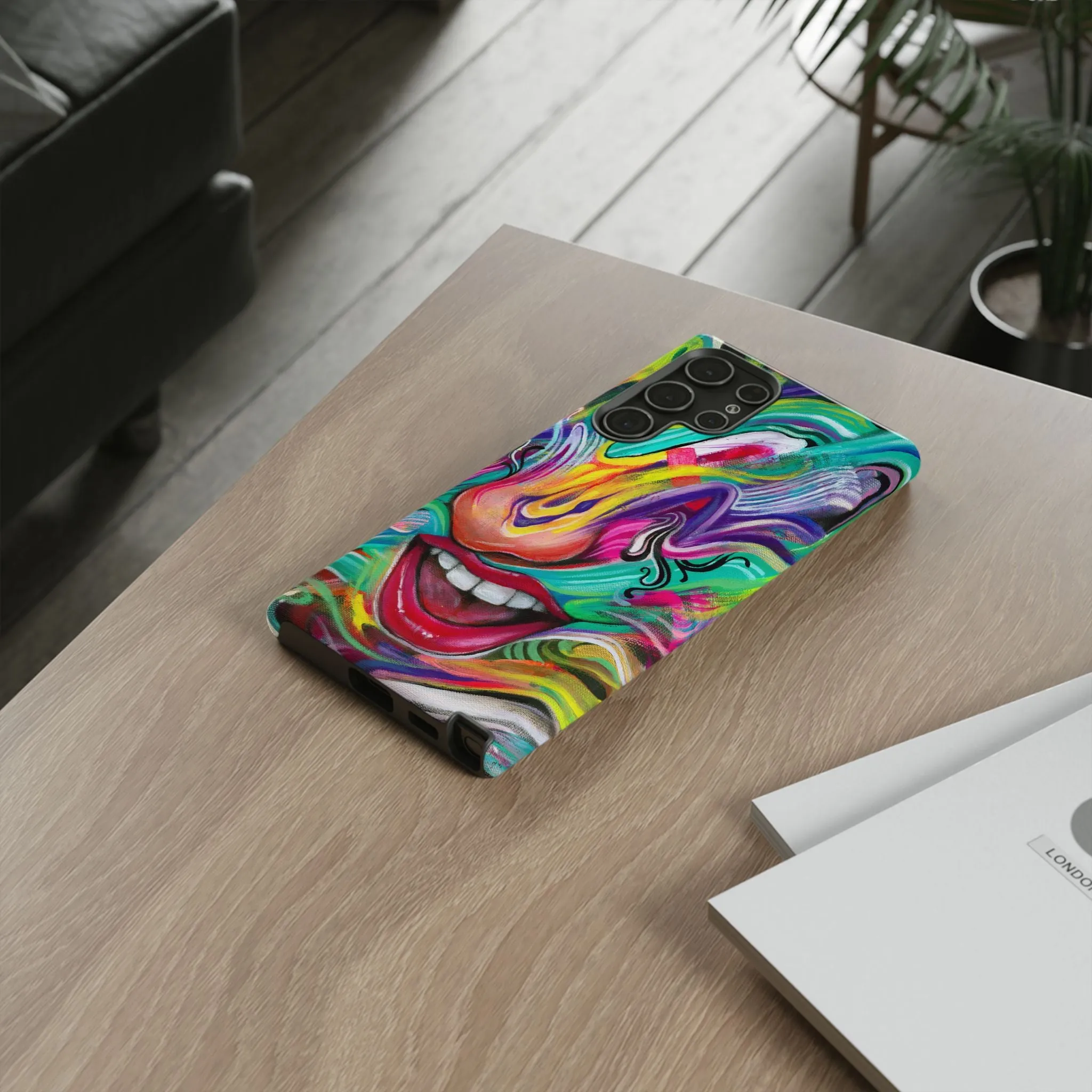 TURN IT UP PHONE CASE BY CHAYA AV (IPHONE GALAXY PIXEL)