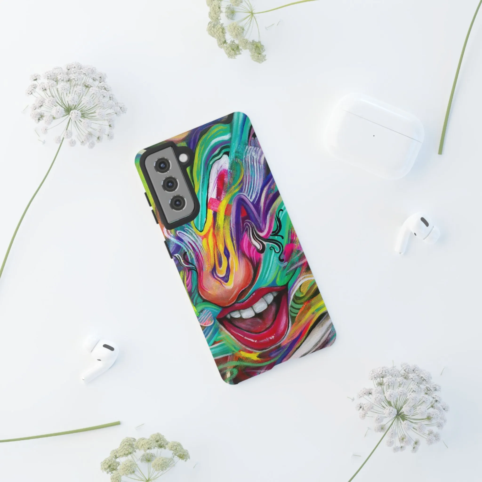TURN IT UP PHONE CASE BY CHAYA AV (IPHONE GALAXY PIXEL)