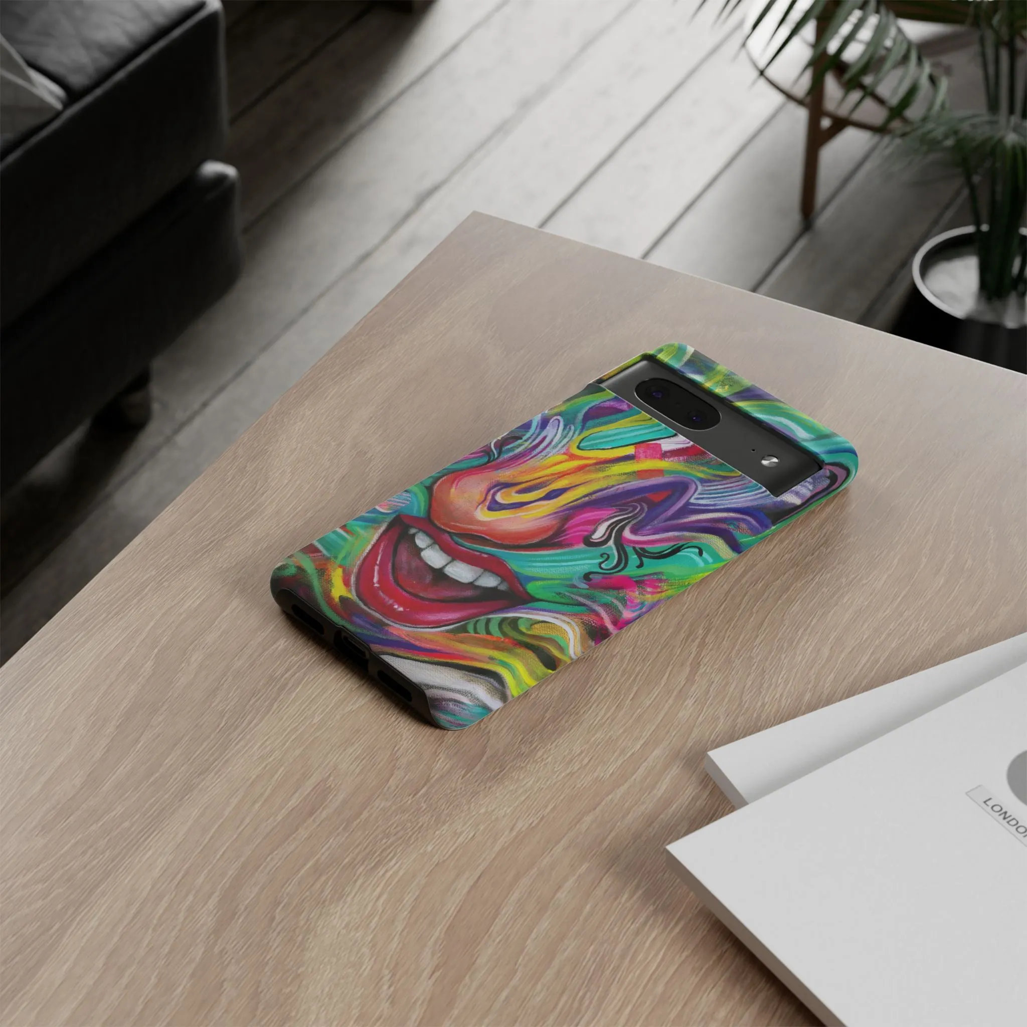 TURN IT UP PHONE CASE BY CHAYA AV (IPHONE GALAXY PIXEL)
