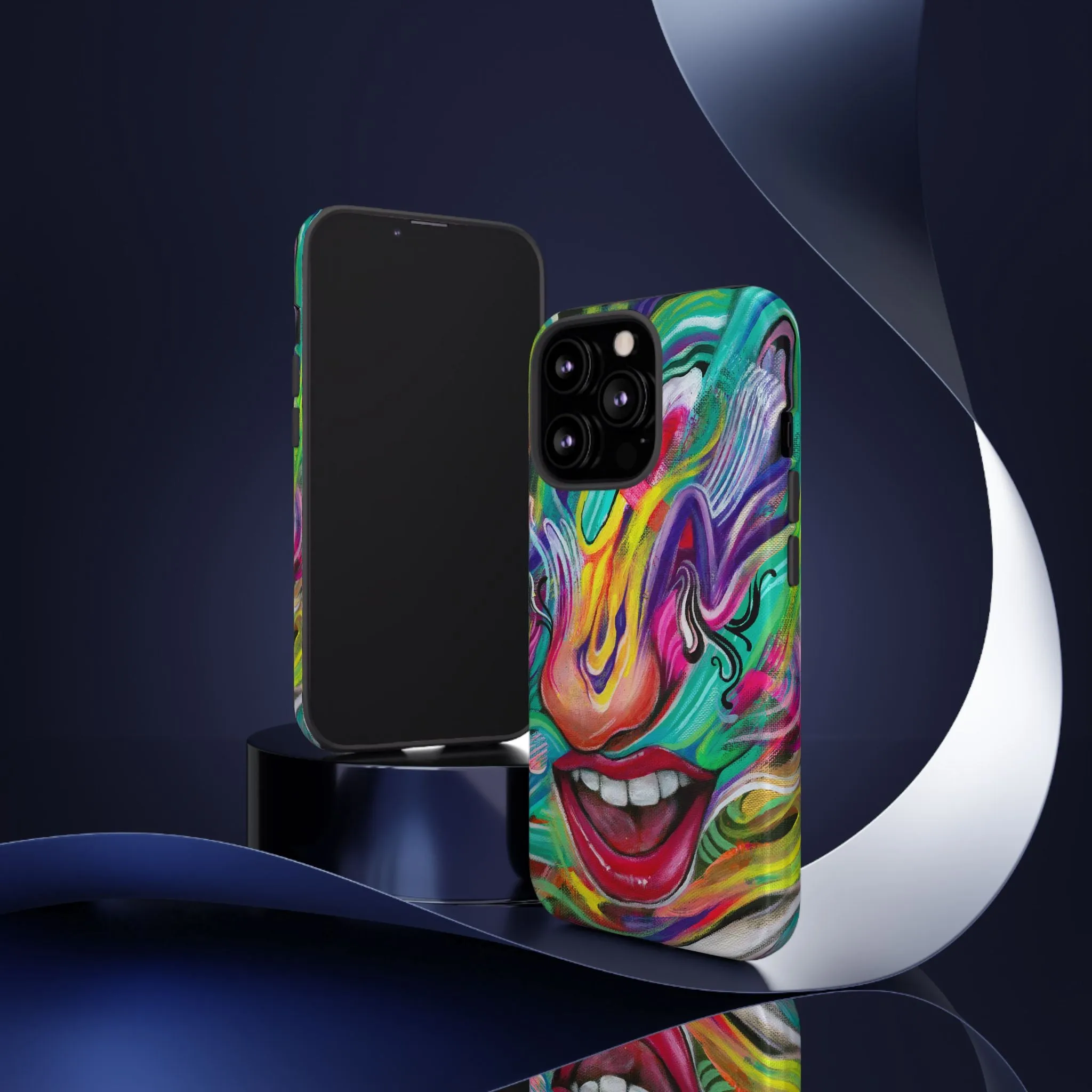TURN IT UP PHONE CASE BY CHAYA AV (IPHONE GALAXY PIXEL)