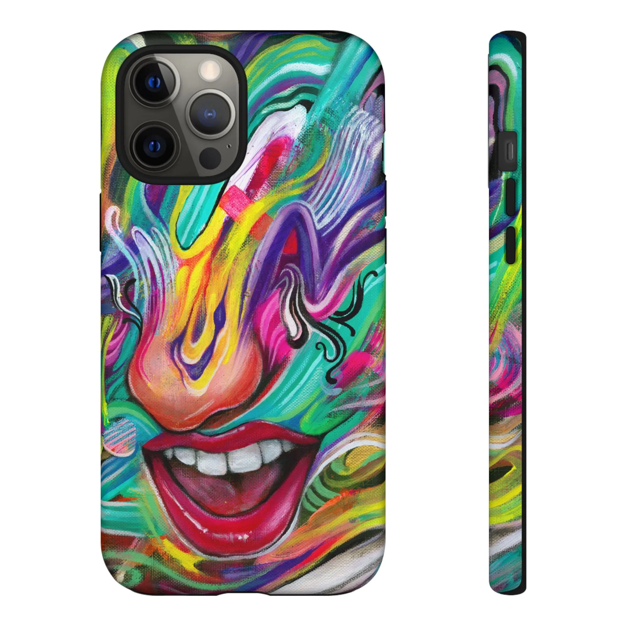TURN IT UP PHONE CASE BY CHAYA AV (IPHONE GALAXY PIXEL)