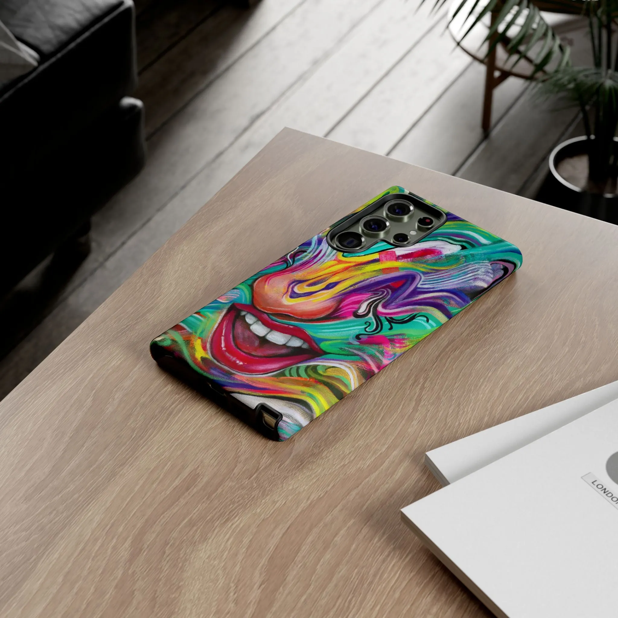TURN IT UP PHONE CASE BY CHAYA AV (IPHONE GALAXY PIXEL)