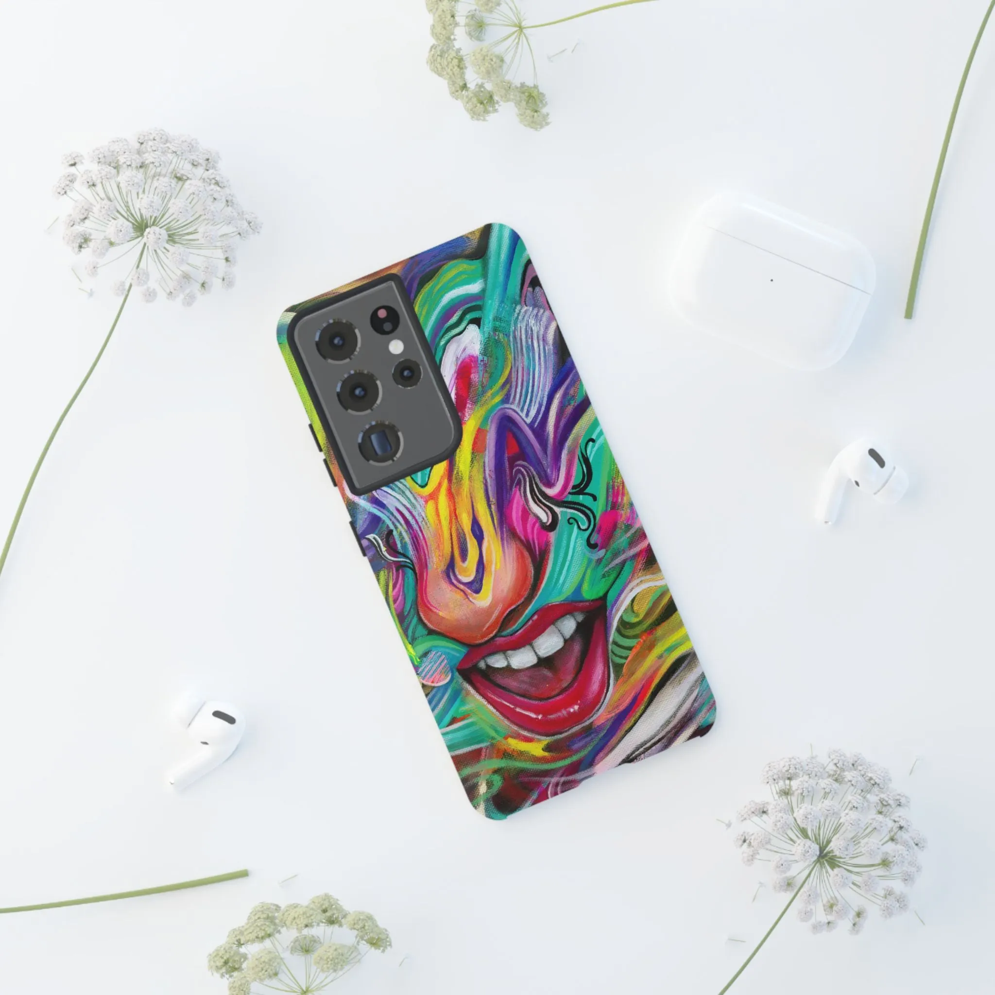 TURN IT UP PHONE CASE BY CHAYA AV (IPHONE GALAXY PIXEL)