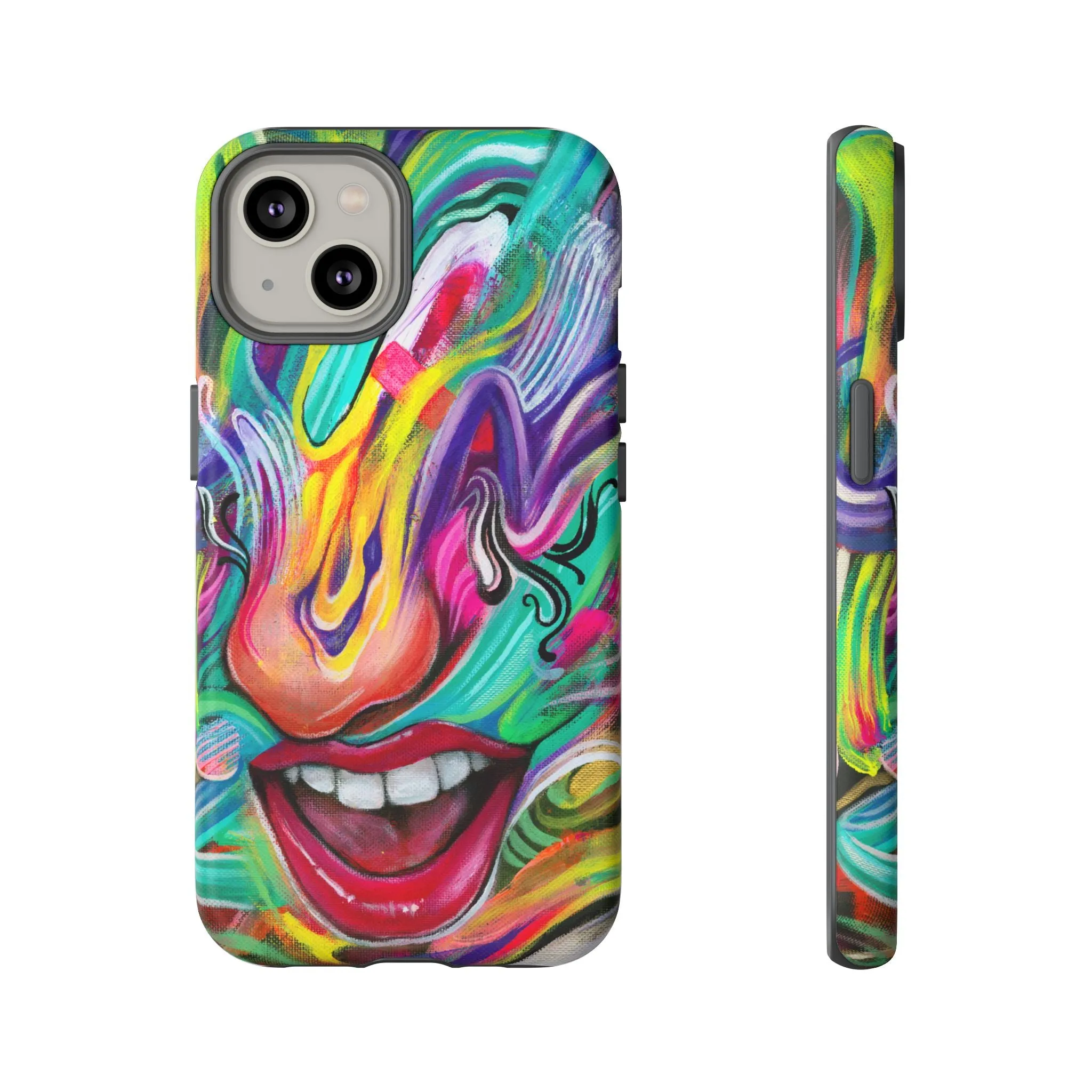 TURN IT UP PHONE CASE BY CHAYA AV (IPHONE GALAXY PIXEL)