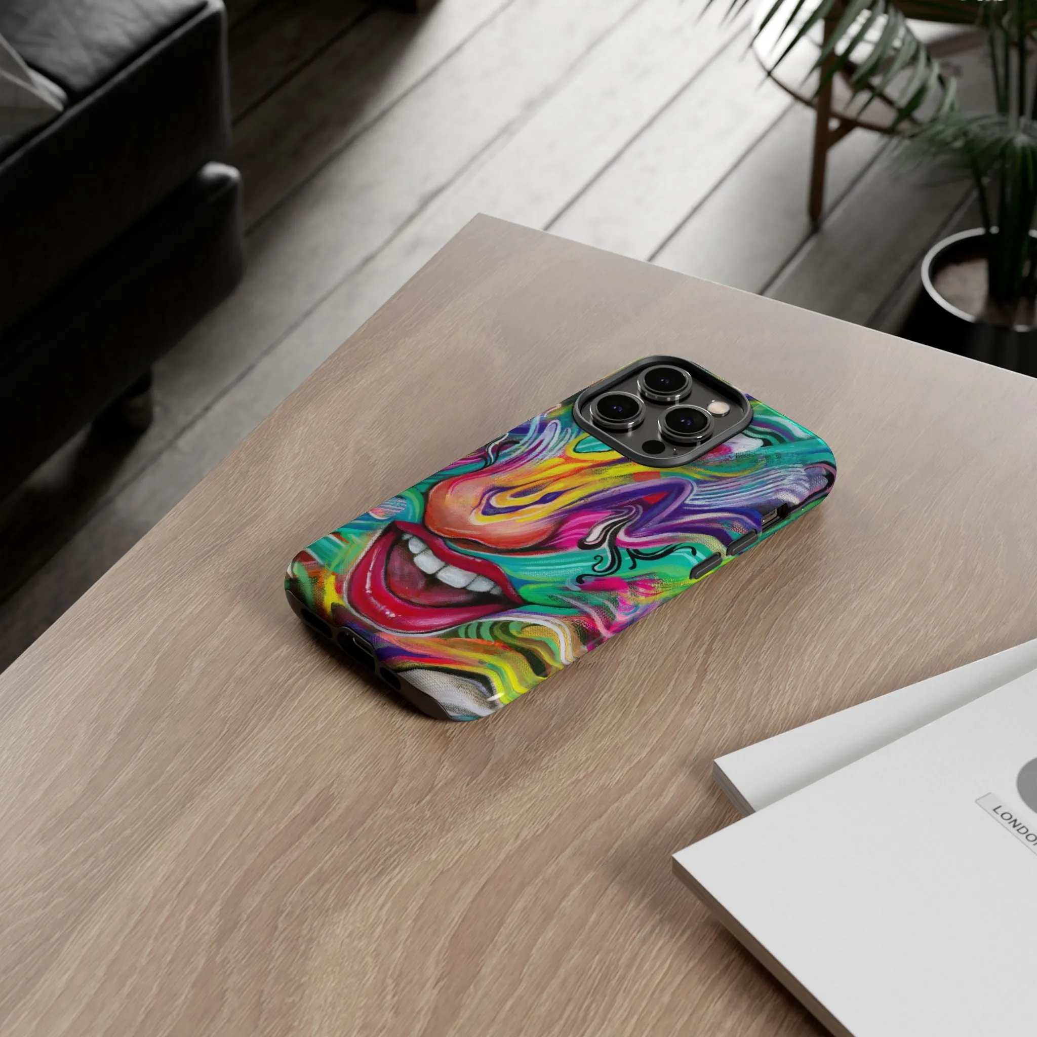 TURN IT UP PHONE CASE BY CHAYA AV (IPHONE GALAXY PIXEL)