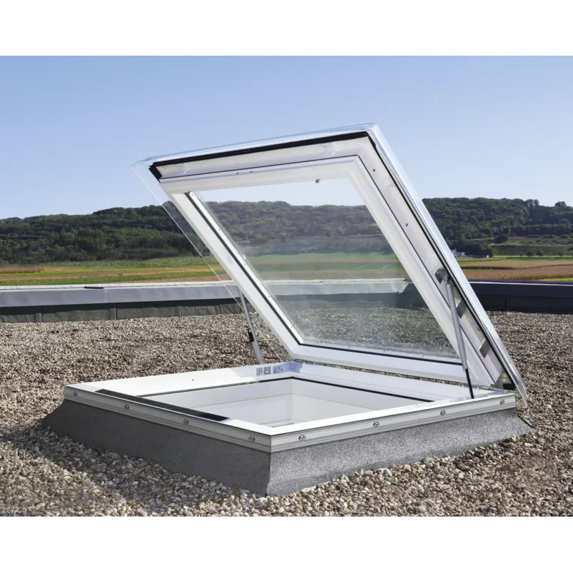 VELUX CXP 090120 S04G Clear Flat Roof Exit Window (90 x 120 cm)