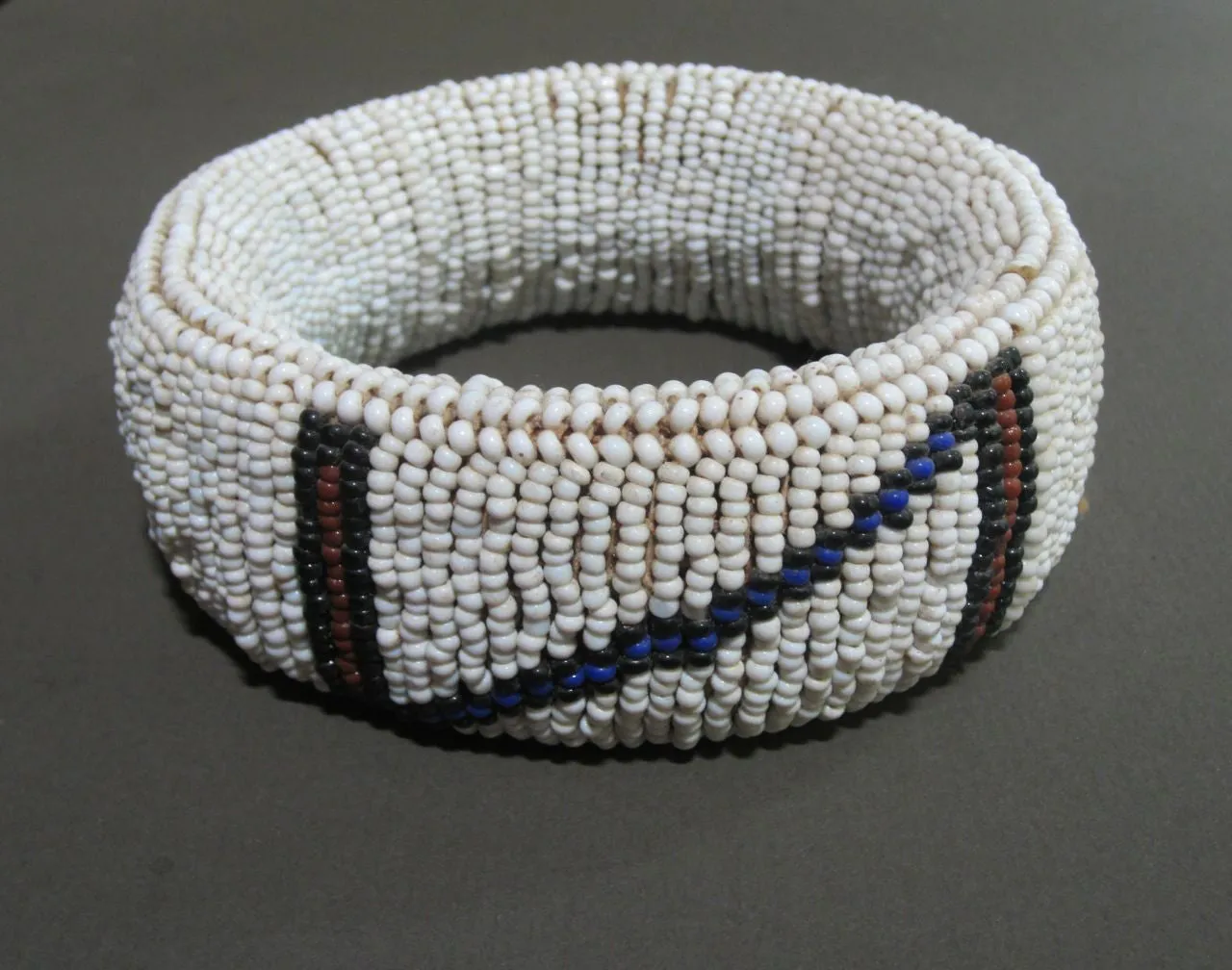 Vintage N'debele Beaded Bracelet from South Africa