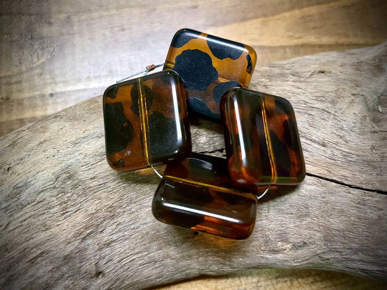 Vintage Plastic Bead Strand