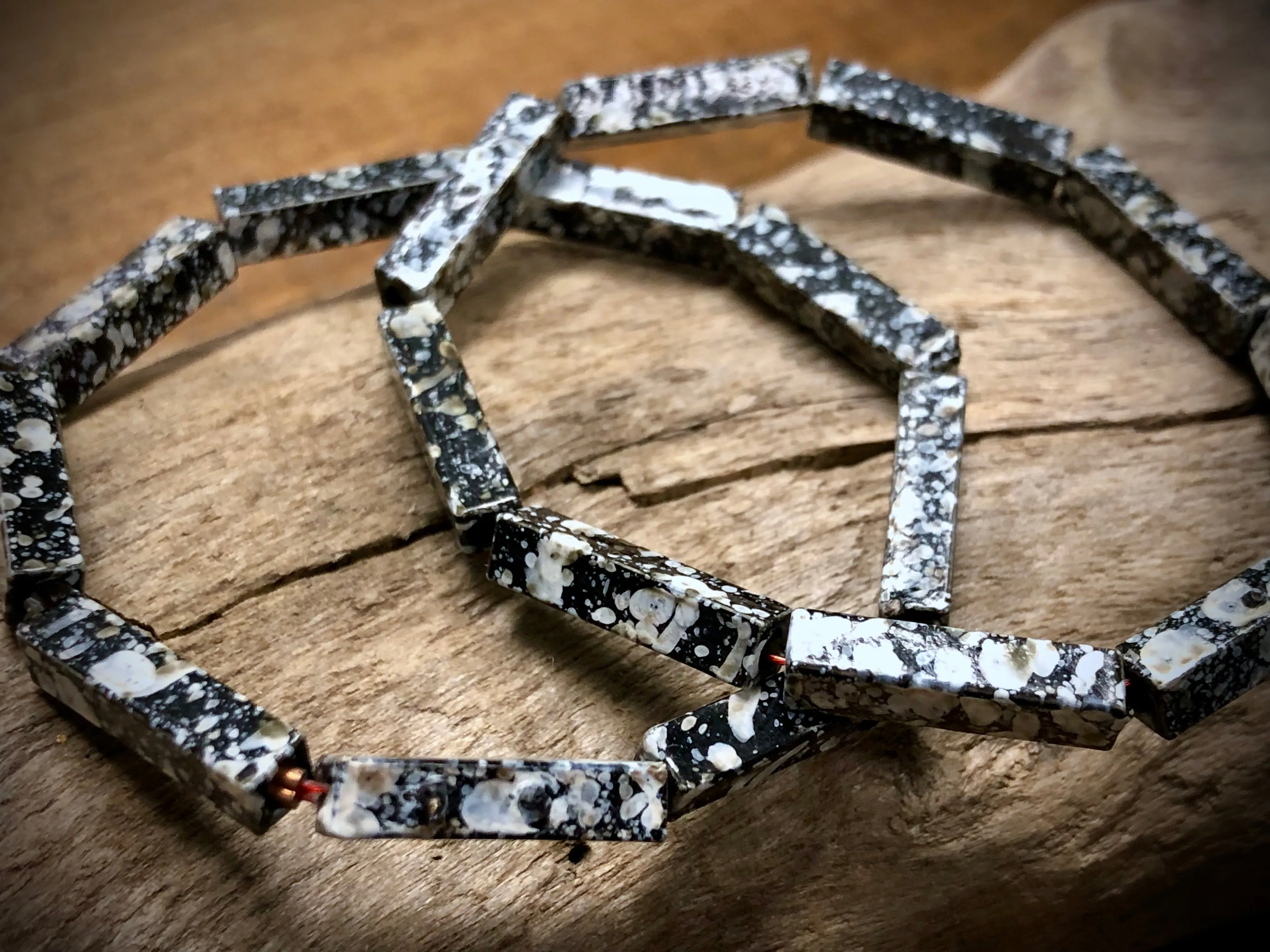 Vintage Plastic Bead Strand