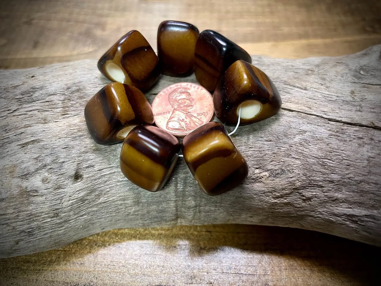 Vintage Plastic Bead Strand