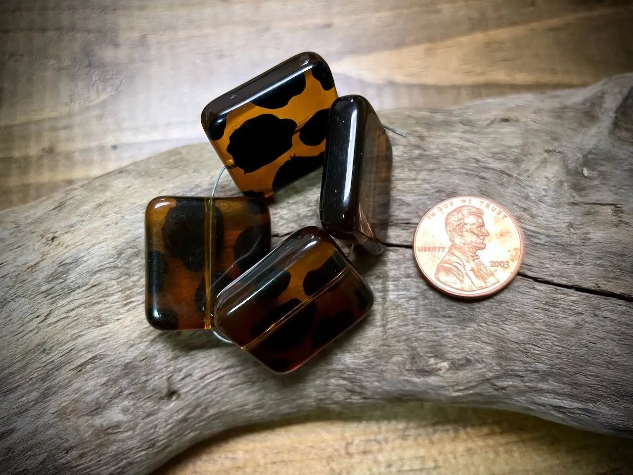 Vintage Plastic Bead Strand