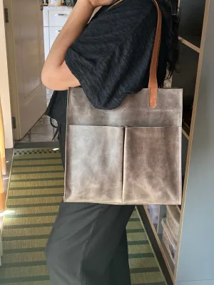 Vintage Tote Leather Bag