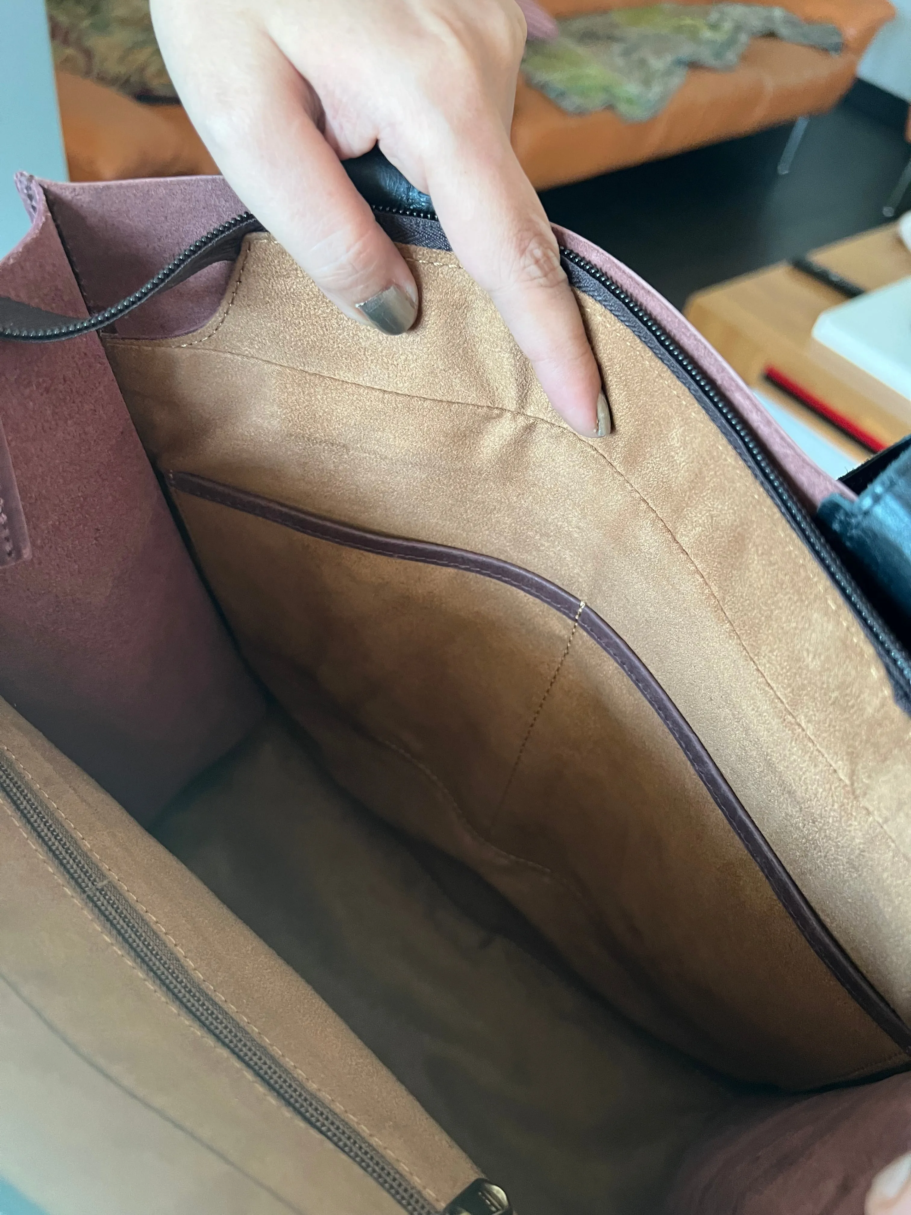Vintage Tote Leather Bag
