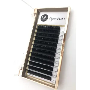 VIP Eyelashes - Super Flat Extensions - 12 lines - 0.20 D