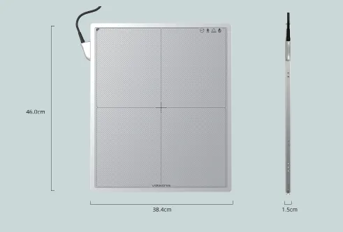 VIVIX-S 14 x 17S Portable, Tethered Digital X-ray Panel