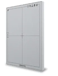 VIVIX –S DR 10x12 Cassette-Size Wireless Gadox Panel –