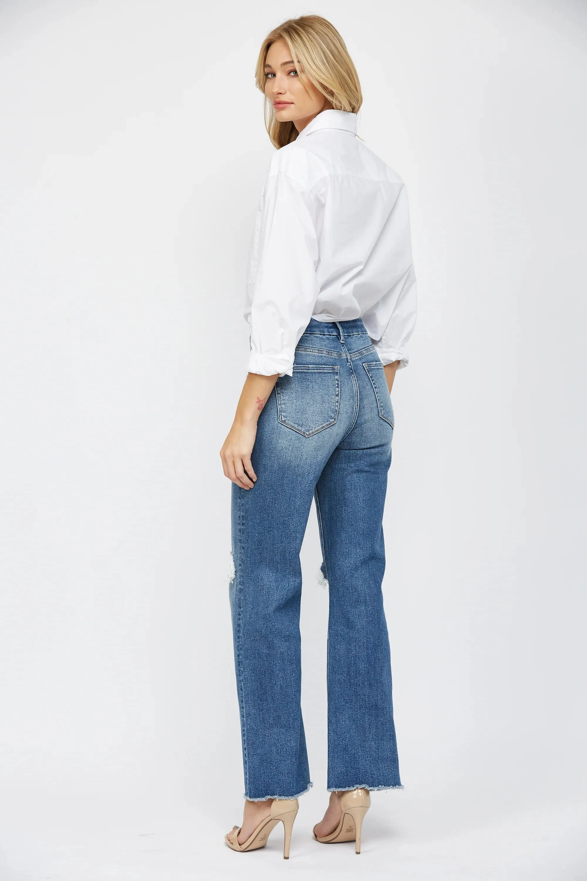 Waiting For You Wide Leg Jeans