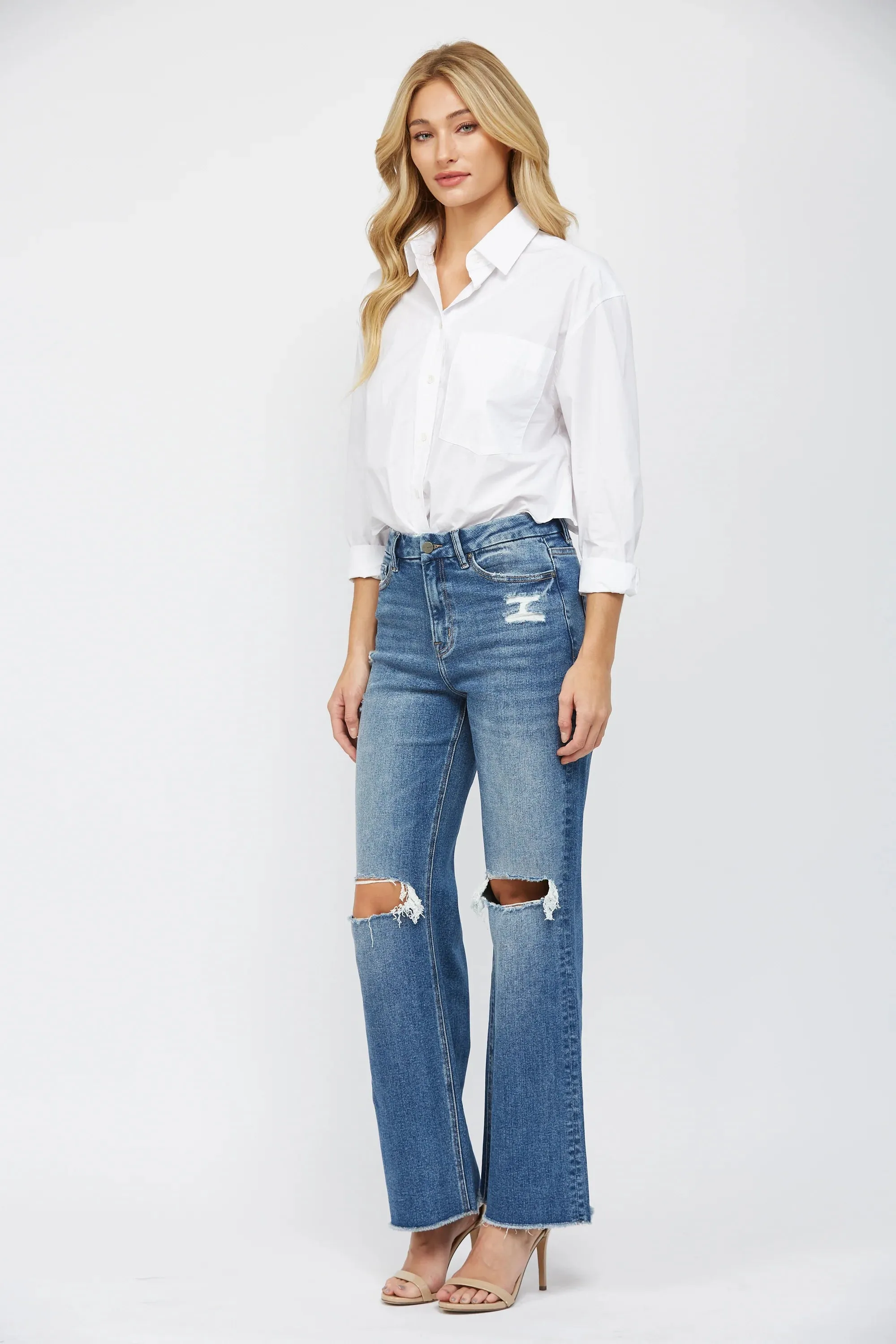 Waiting For You Wide Leg Jeans
