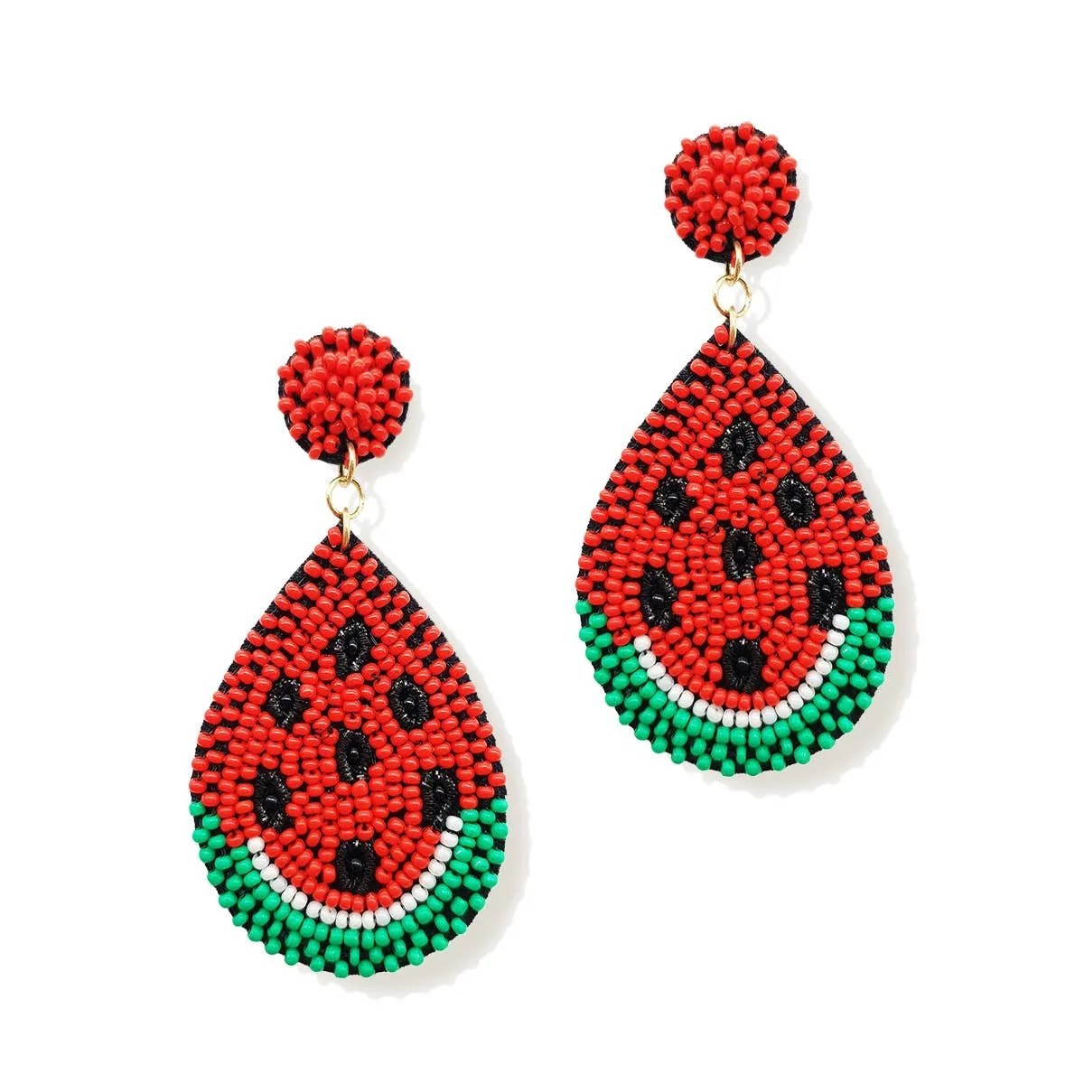 Watermelon earrings