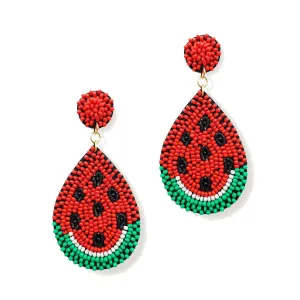 Watermelon earrings