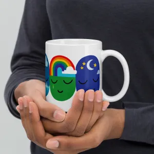 Weathering the Storm | White glossy mug