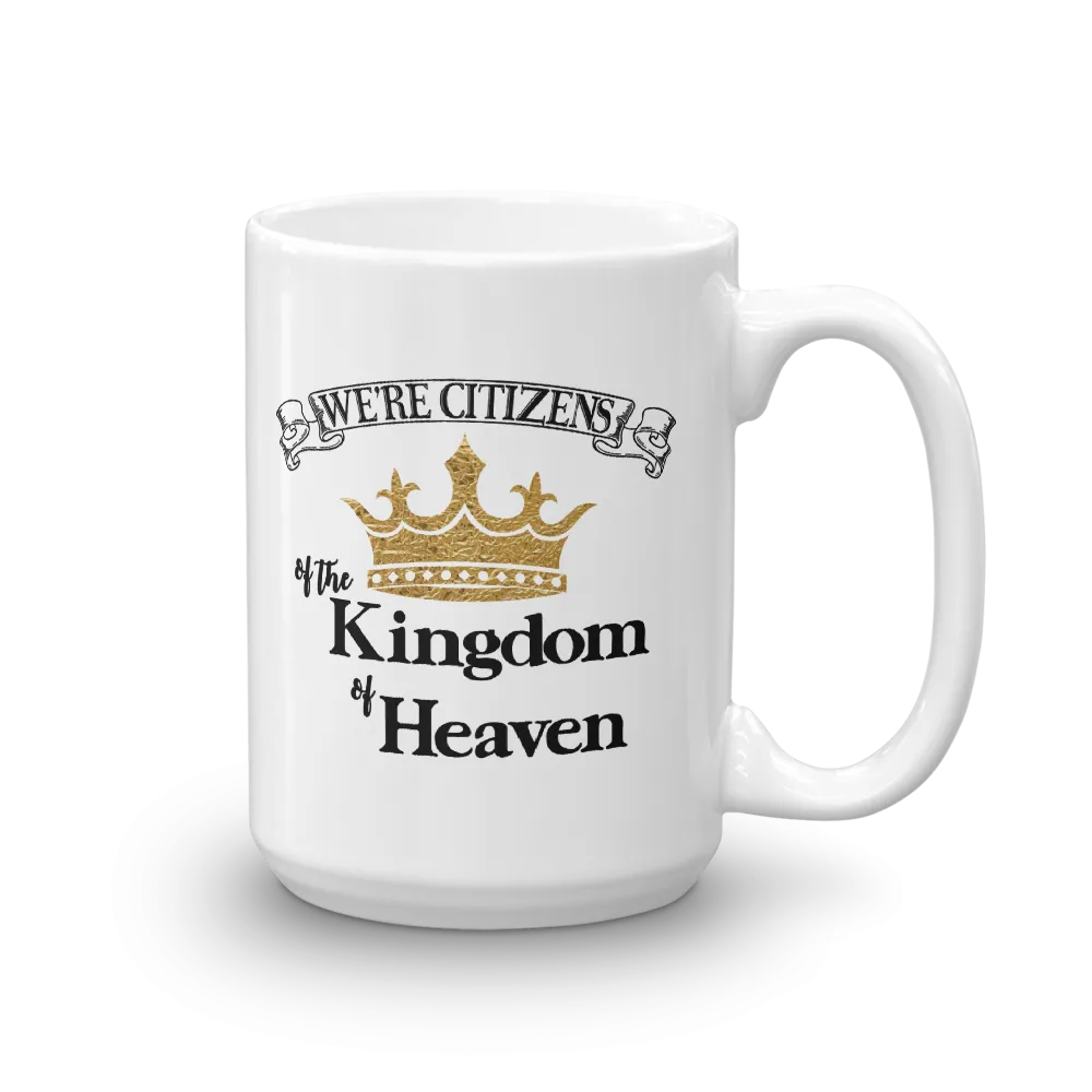 We're Citizens, White Glossy Mug