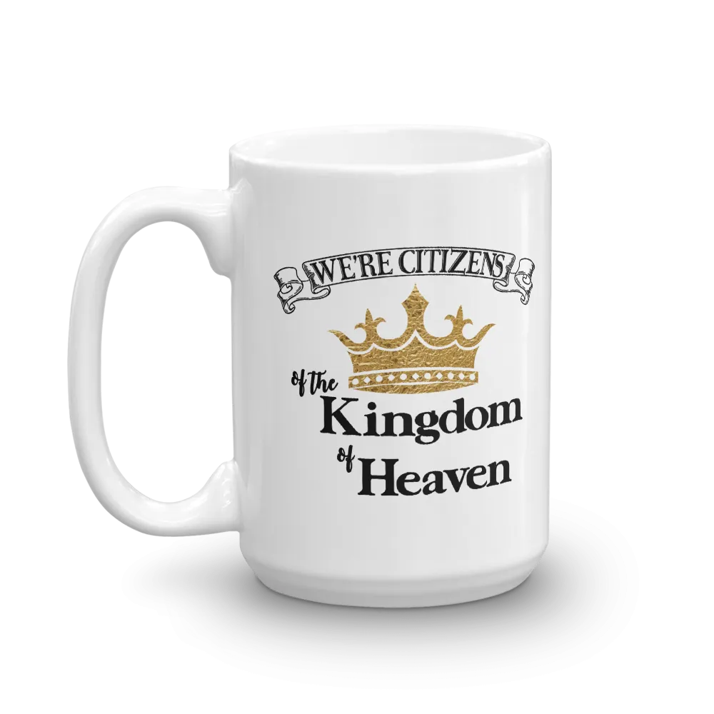 We're Citizens, White Glossy Mug