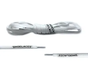 White Off-White "SHOE LACES" Laces