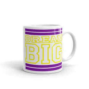 White Purple and Yellow Mug (11 oz.)