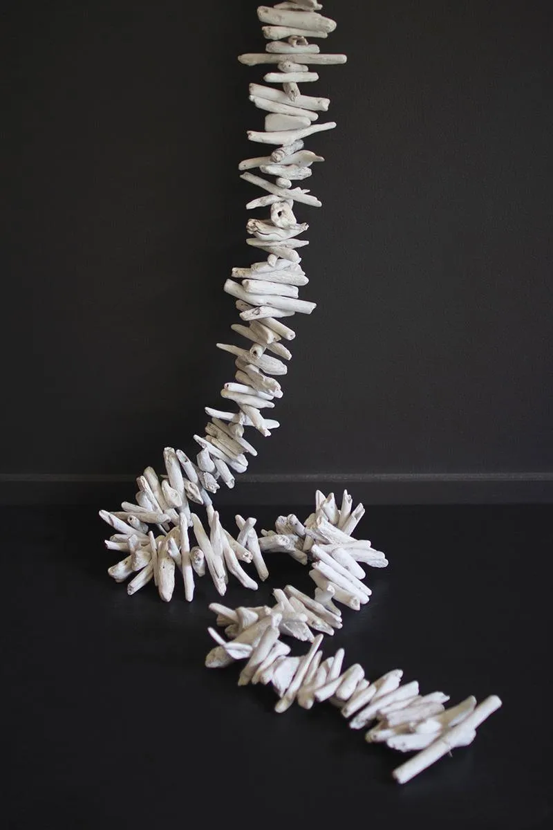Whitewash Driftwood Garland (Pack of 2)
