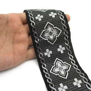 Wide Celtic Brocade Braid 6cm 8246
