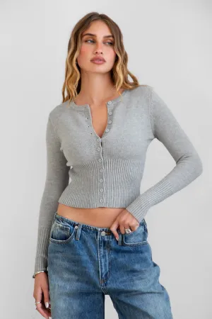 Wide Rib Cardigan