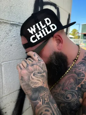 WILD CHILD SIDE STYLE BLACK HAT