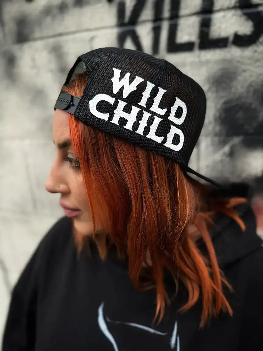 WILD CHILD SIDE STYLE BLACK HAT