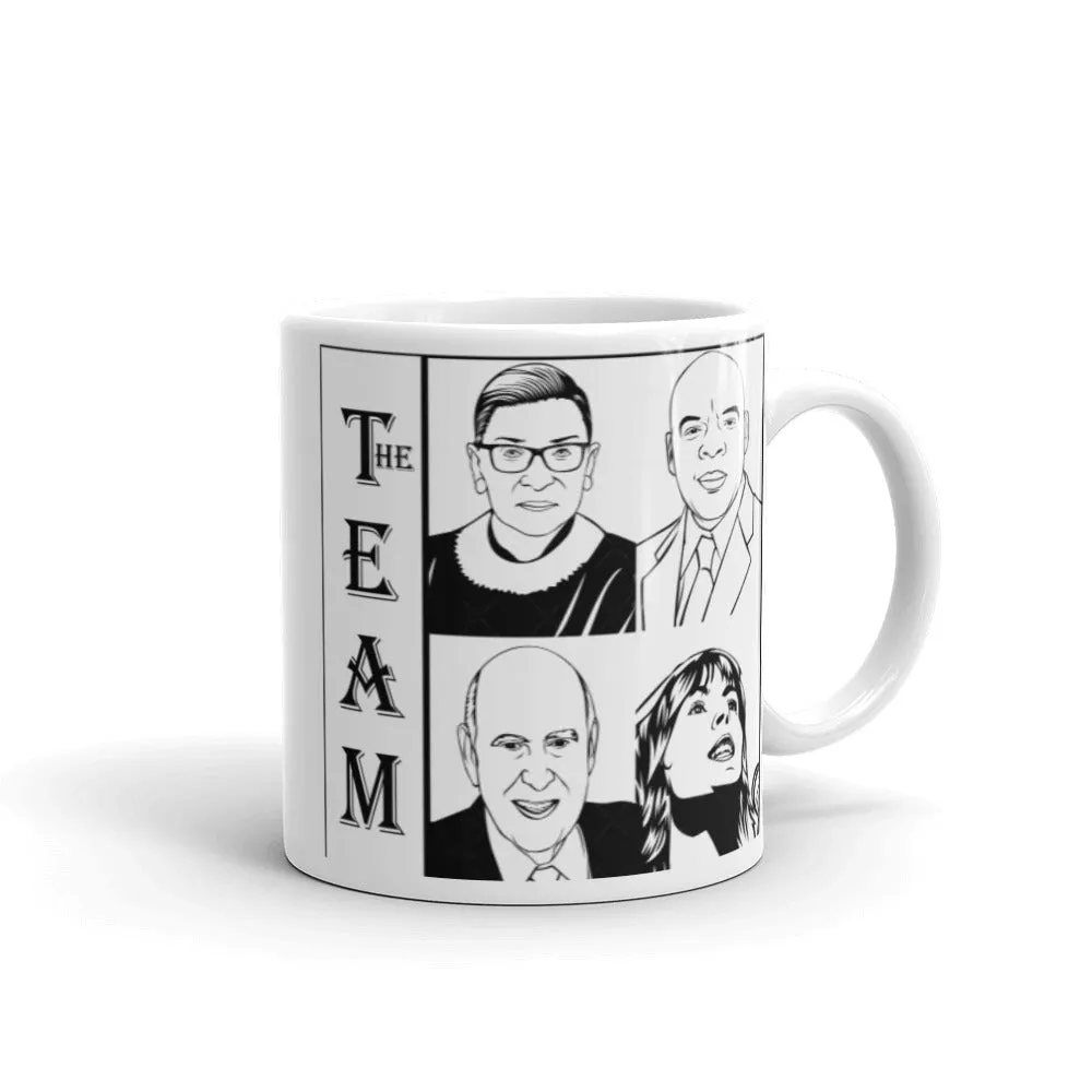 With Greatest Respect: Ruth, John, Helen & Carl. Original. Coffee Mug, 15, 11oz.