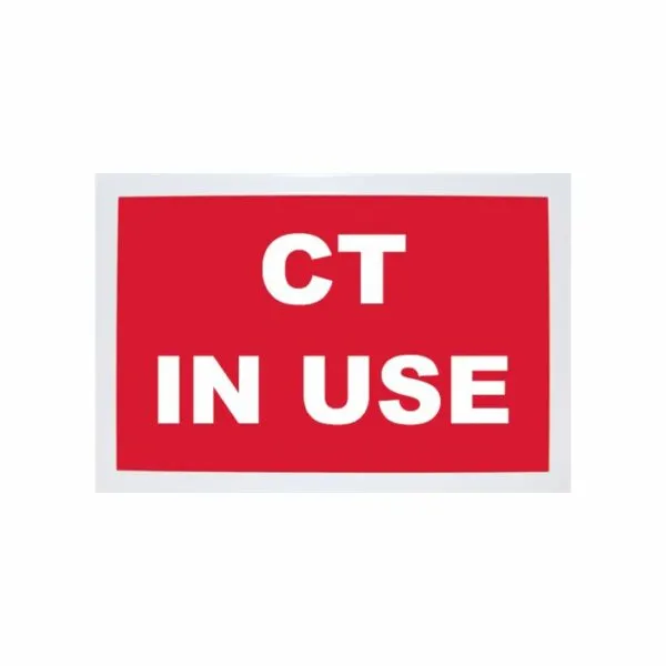 X-Ray In Use or Custom Print Lighted Sign