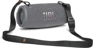 Xtreme 3 Portable Bluetooth Speaker, IP67 Dustproof & Waterproof, Up to 15 Hours of Playtime, Built-in Powerbank - Gray