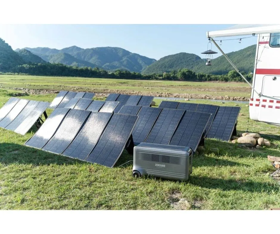 Zendure SuperBase V6400  400W Solar Panel*3