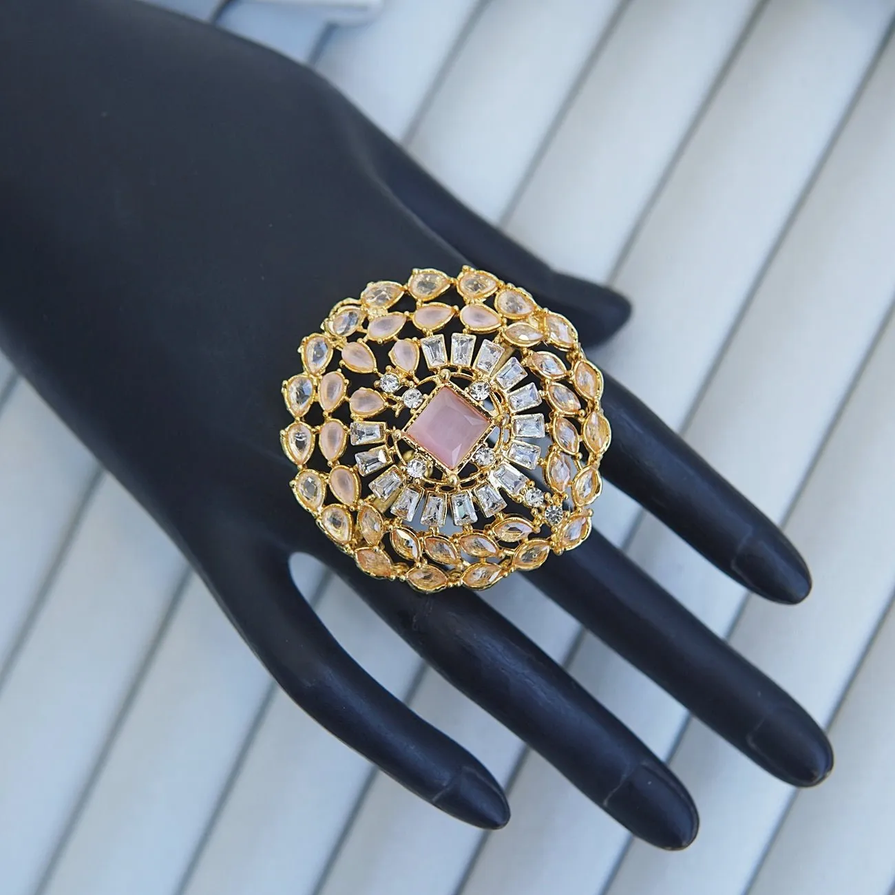Zirconia Glossy Ring