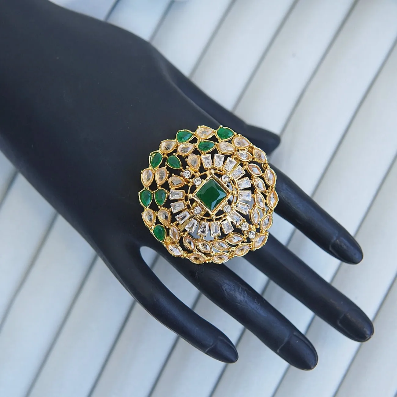 Zirconia Glossy Ring