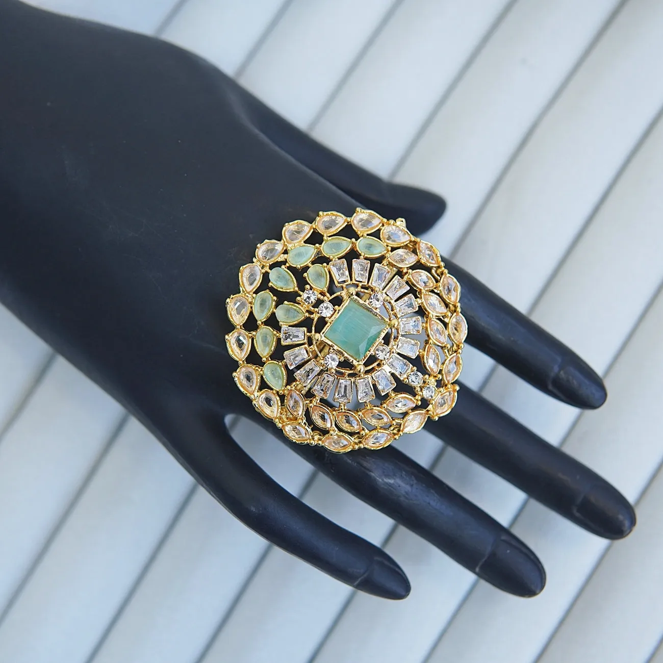 Zirconia Glossy Ring